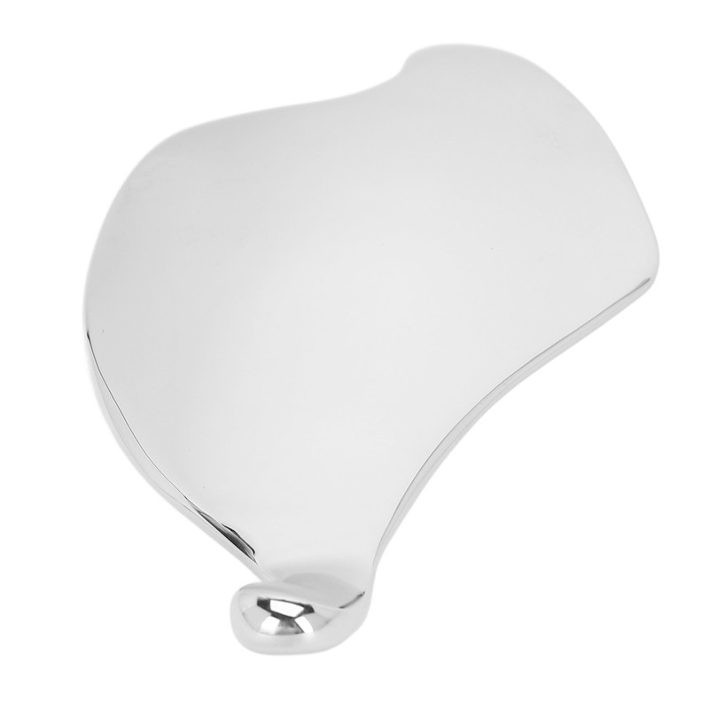 Stainless Steel Gua Sha Board Puffiness Reduction Lymphatic Drainage Heart