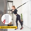 Wuno Shop 3 Pcs Wall Anchors for Resistance Bands, Wall