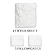 Neighbourhood Home Three Quarter Fitted Sheet Giza 3-Piece 800 Thread-Count