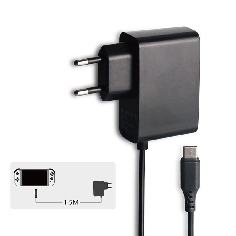 Charger for Switch Console Power Supply Supports TV Mode Fast