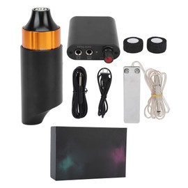 Rotary Tattoo Pen Set Power Supply Foot Pedal DC Clip Cord Liner Shader Tattoo Motor Machine Pen Kit