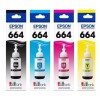 Epson Pack 6 Botella Tinta Epson 664 3 Negras +