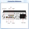 Fuluku 6.85 Inch Single Din Car Stereo with Wired Carplay