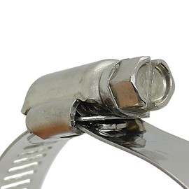 TERAISM EB-15 Fuel Economy Support Item High Performance Hose Band 52mm - 76mm SUS304 Stainless Steel