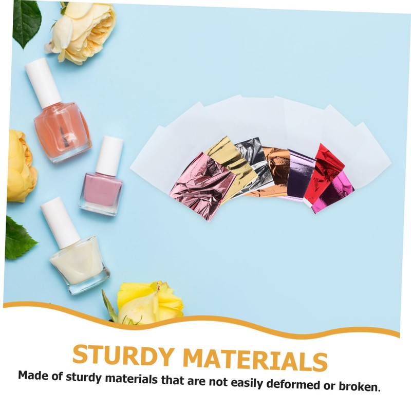 DOITOOL Imitation Leaf Sheets 120 Pcs Foil Paper Craft Foil