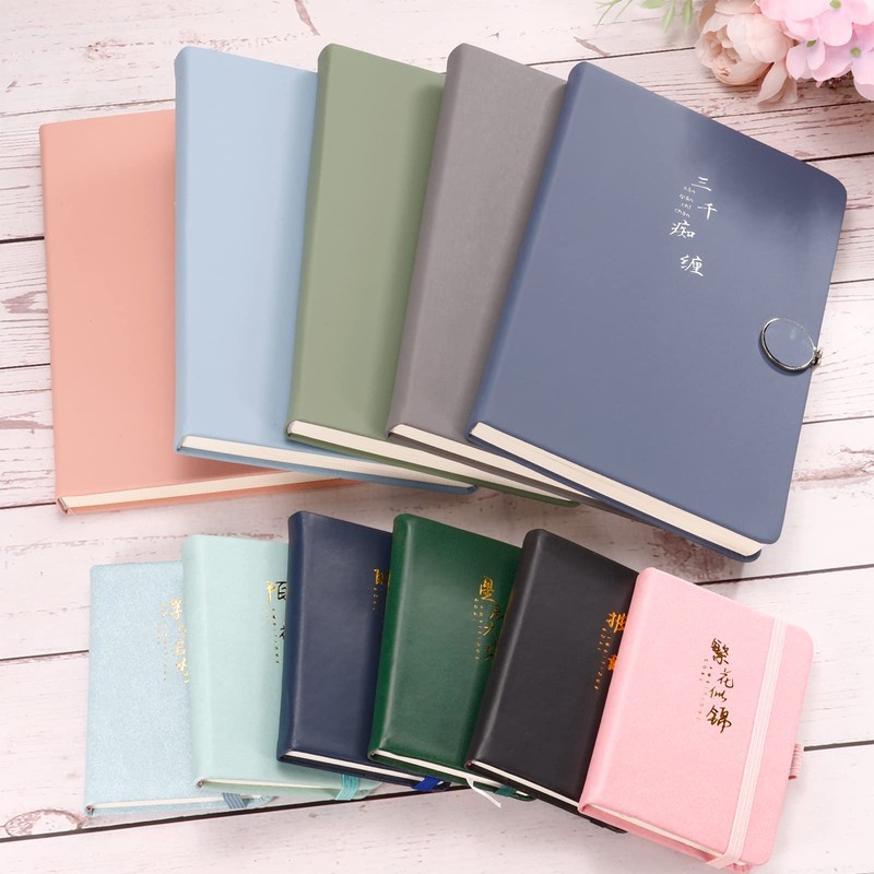 PATIKIL A7 Pocket Notebook, 2 Pack 100 Sheets 80 Gsm