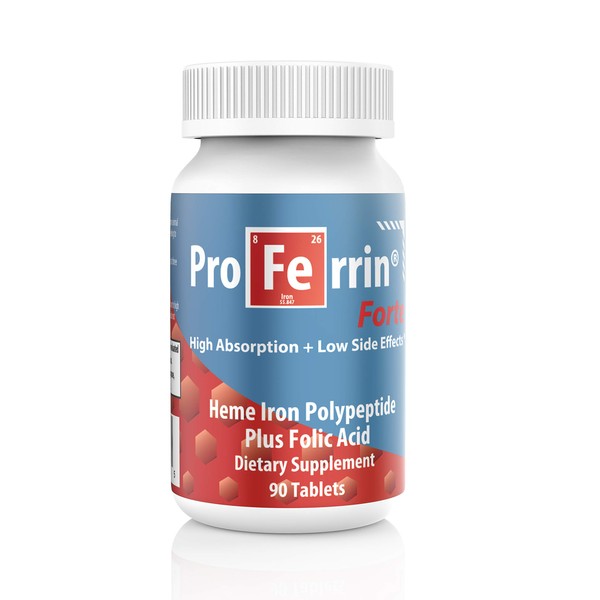 Proferrin Forte Blue/Red Label, 90 Count (Pack of 1)