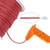 100 Yards/Roll 1.5mm Waxed Cotton Cord Beading Braided Thread Macrame