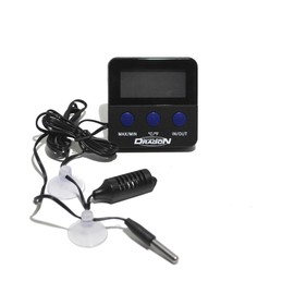 Dragon - Digital Thermometer / Hygrometer for Terrarium with 2 Remote Sensors