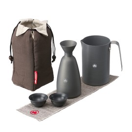 LOGOS 81280308 Portable Outdoor Hot Sake Set