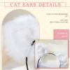 Aceorna Cat Ears Headband Cute Furry Hairband Soft Neko Ears