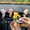 Daisy Car Decor Vent Clips Air Freshener, 4Pcs Flower Accessories