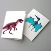 Dinosaur Greeting Cards Boxed Set - 24 Blank Thank You