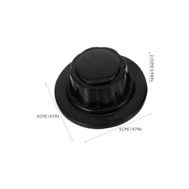 VOSAREA 4pcs Universal Fan Blades Nut Covers Electric Fan Fixing Nut Cap Replacement for 12/14/16inch Standing Pedestal Style 5.00X5.00X2.50CM