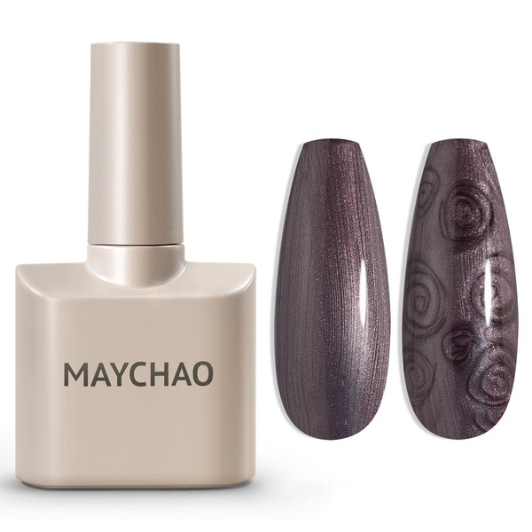 MAYCHAO 15ML Pearl Gel Nail Polish Pearlescent Shell Shimmer Mermaid
