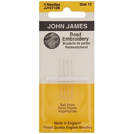 Colonial Needle Bead Embroidery Hand Needles-Size 12 4/Pkg