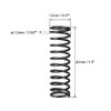 TOP-VIGOR 10Pcs Compression Spring, 1.2mm Wire Dia, 12mm OD, 40mm