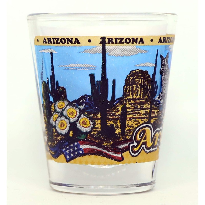 Arizona State Wraparound Shot Glass