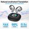 AI Language Translator Earbuds, OWS Real-Time Headphones Translator for 144