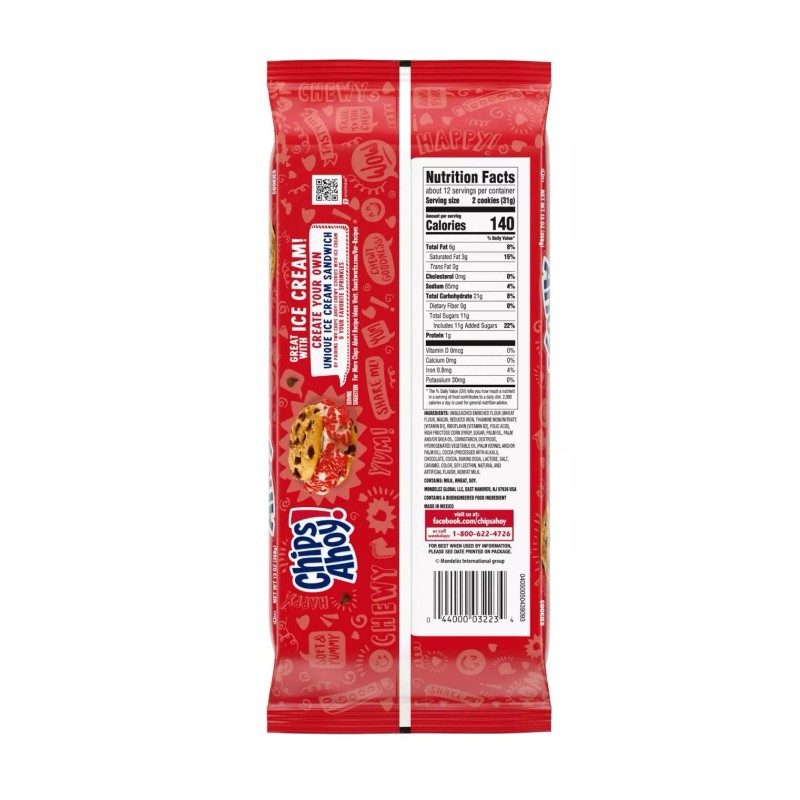 Chips Ahoy 🟡 New Nabisco CHIPS AHOY! CHEWY Chocolate Chip