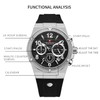 TEARTRACE Watches for Men Large Face Watch Chronograph Fashion Dress