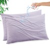 Gogreen Bamboo Rayon Waterproof Pillow Protector, Breathable Pillow Cover, Cooling