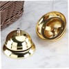FOYTOKI Premium Golden Call Bell - Ideal for Customer Service