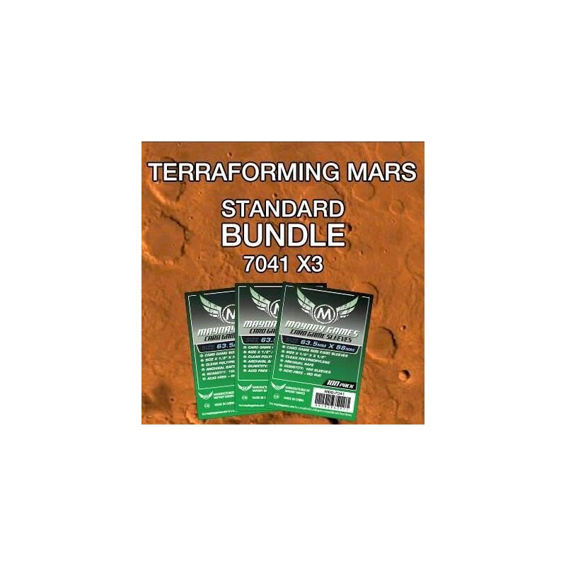 Mayday Games Terrafroming Mars Game Accessory - Standard Card Sleeve