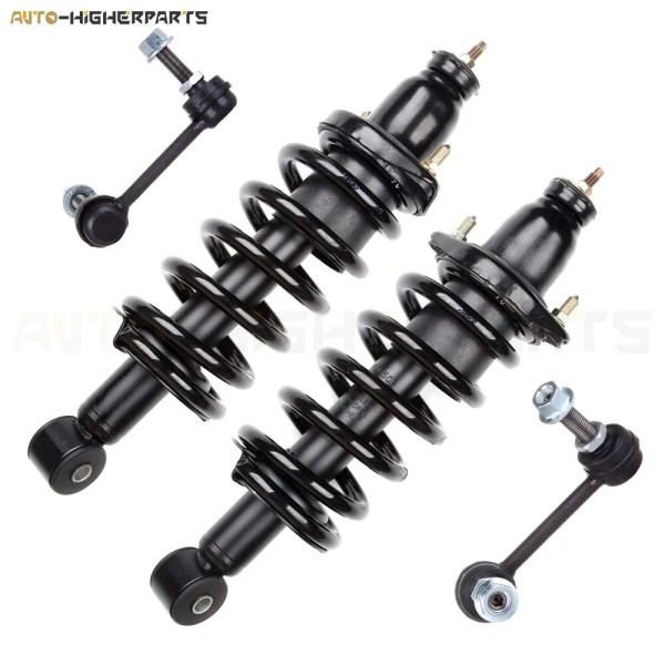 Higher-autoparts 4pc Rear Quick Strut Assembly Sway Bar Link For