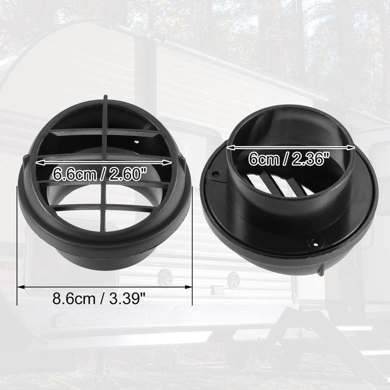 ACROPIX Duct Hot Air Vent RV Car Bus Heater Pipe
