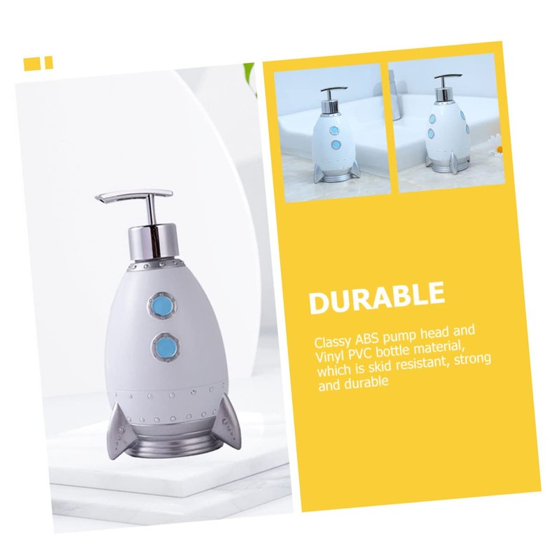Mikinona Large Capacity Shampoo Dispenser Soap Bottle Pump Bathroom Lotion