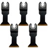 Pack Of 5-44mm Bi-Metal Titanium Coated Multi Tool Blades for