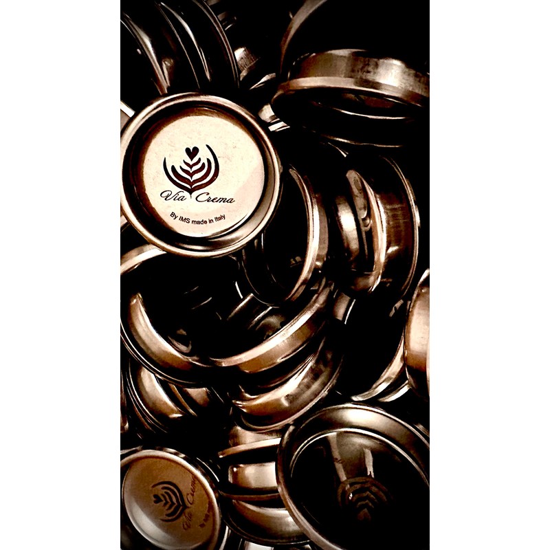 VIA CREMA Espresso Machine Cleaning Blind Filter Backflush Disc by