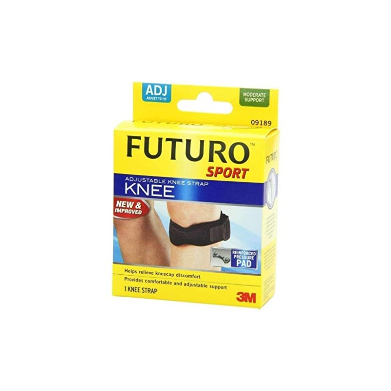 Futuro Sport Adjustable Knee Strap, Adjustable, Assorted, 16 Ounce