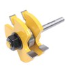 zmart Tan & Groove Router Bit 3 Tooth T Shape