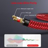 MOSWAG 6.3 mm Jack to RCA Cable, RCA Audio Cable