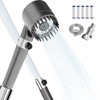 Filtered Shower Head with Handheld,High Pressure Shower Heads 3 Spray