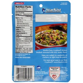 Starkist Tuna Creations, Hickory Smoked, Single Serve 2.6-Ounce Pouch (Pack of 35)
