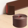 Lifronkit Flexible Baseboard Molding Trim, Peel and Stick Rubber Baseboard