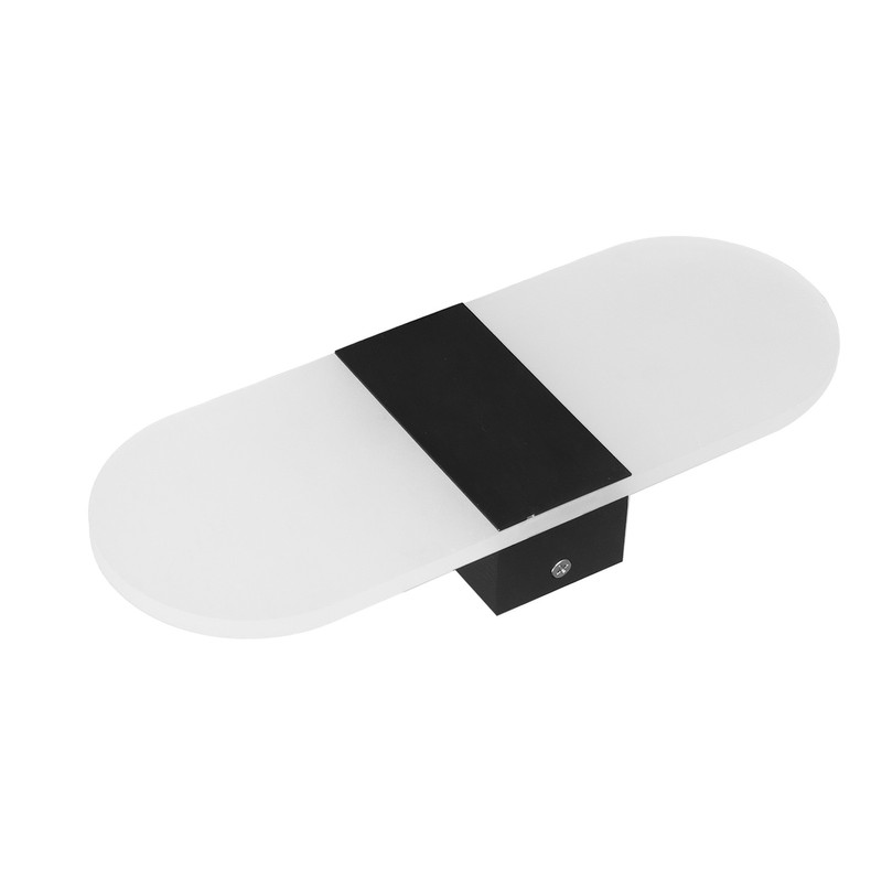 LED Wall Light Acrylic 360° Up Down 6W Warm Modern