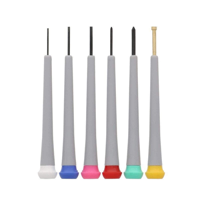高儀 Handiwork Plastic Handle Precision Screwdriver Set, 6 Pairs