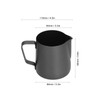 400ml PTFE Pointed Mouth Milk Frothing Jug Stainless Steel Coffee