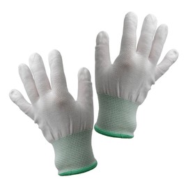 Tsxioua Quilting Gloves for Free Motion Quilting Machine Gloves Lightweight Nylon Glove for Sewing Quilters-1 Pair
