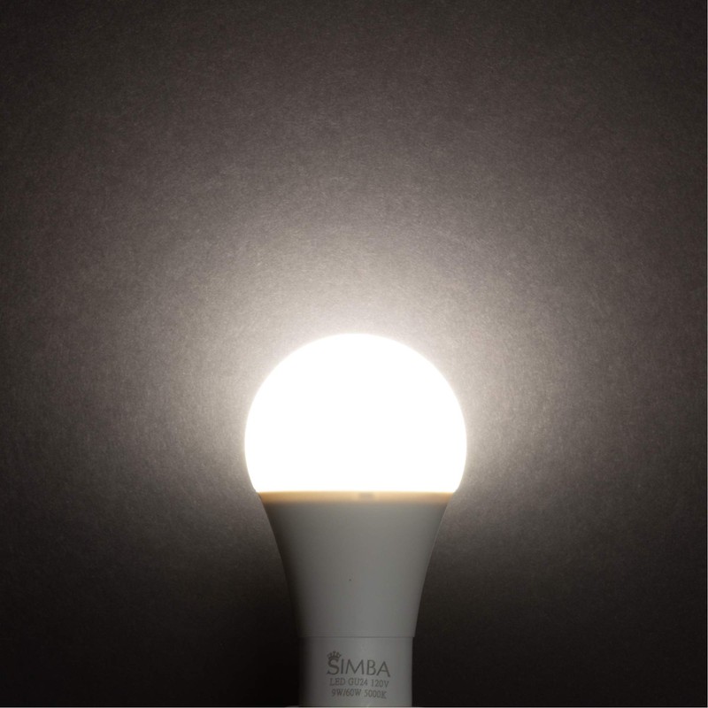 Simba Lighting LED GU24 A19 Light Bulb 12W 75W to