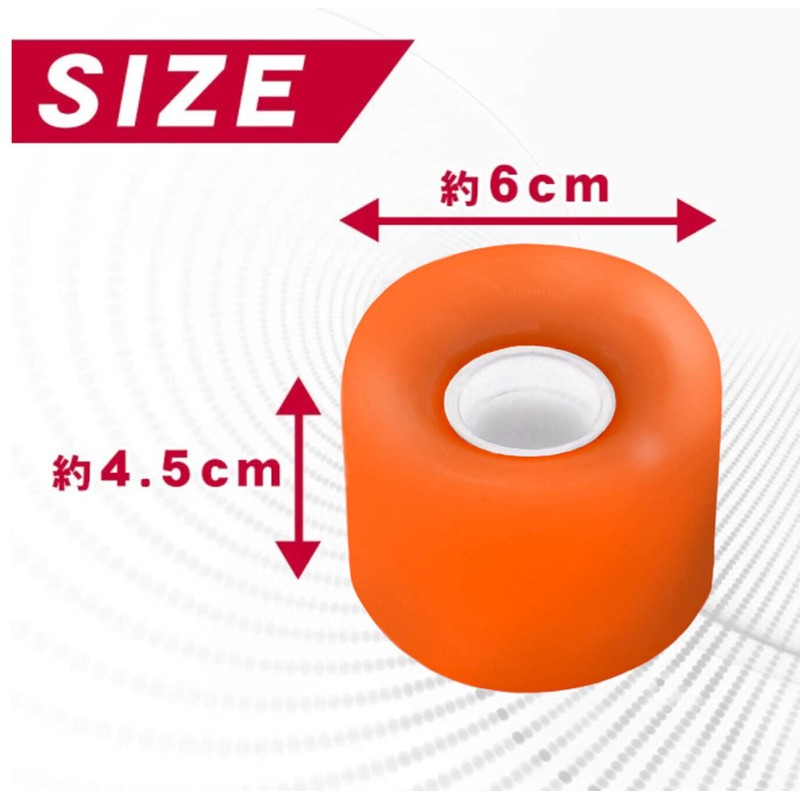 SanDoll Skateboard Soft Wheels Set of 4 Wheels Hardness 78A