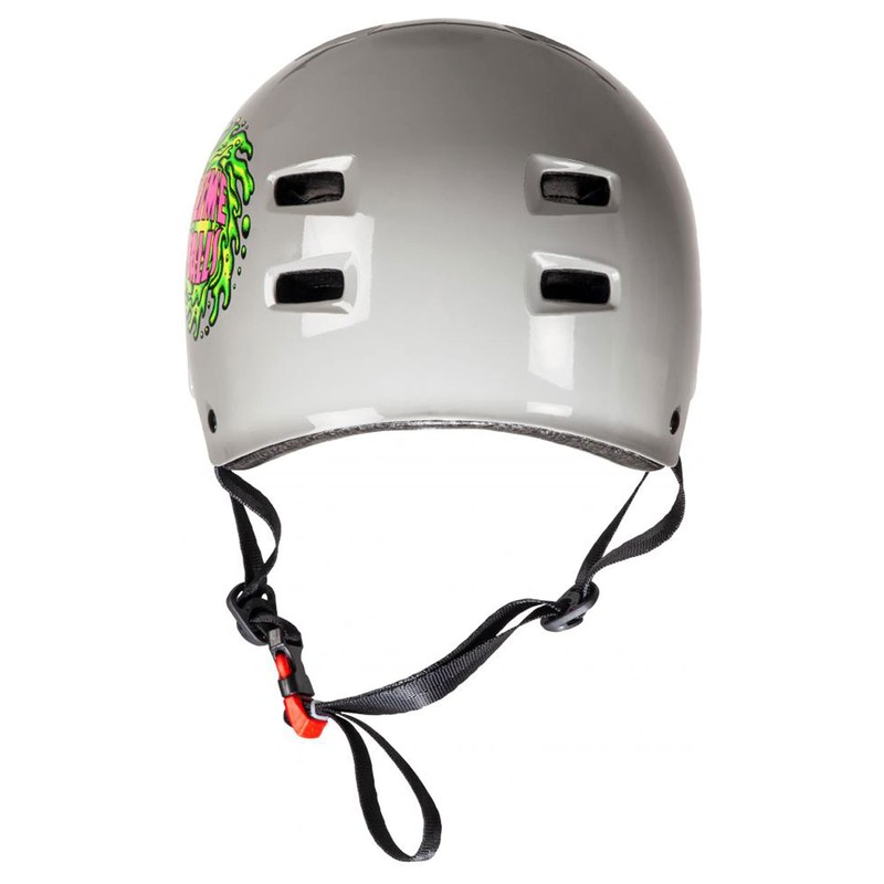 BULLET X Slime Balls Helmet with Slime Logo Grey Size