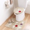 OKA Etoffe Toilet Seat Cover, For O-Shaped Seats, Antibacterial, Odor
