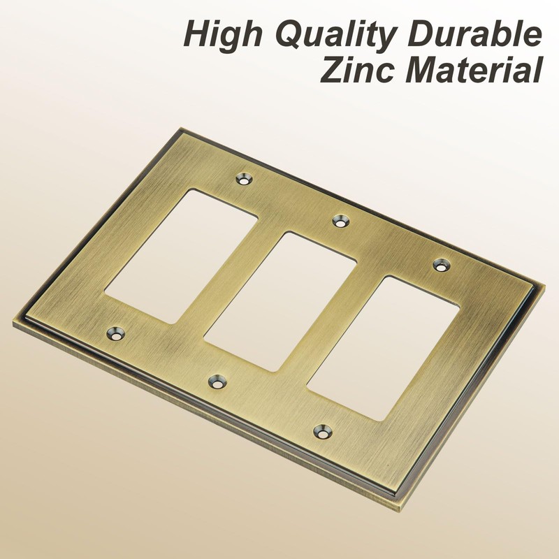 Henne Bery Soft Modern Decorative Wall Plate Switch Plate Outlet