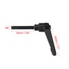 sourcing map 5pcs Adjustable Clamping Lever Handle M6 x 32mm