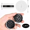 2PCS Grinder, 2.2 Inch Spice Grinder, Stronger Grip, Cookie Shape
